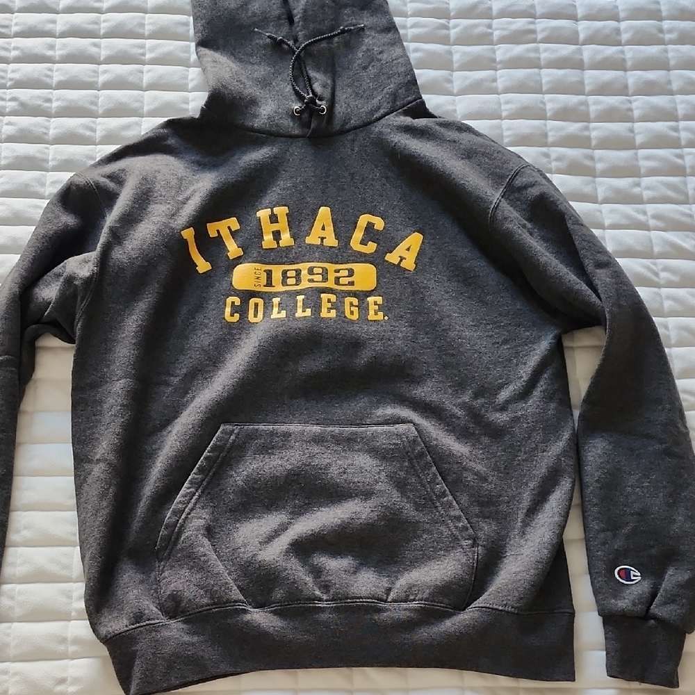 Ithaca College Champion Gray Hoodie
